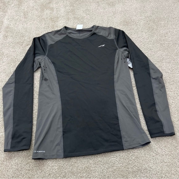 Altra Dual-Tex Long Sleeve Shirt Men’s Small Running Shirt Shadow Gray “New” - Picture 2 of 12